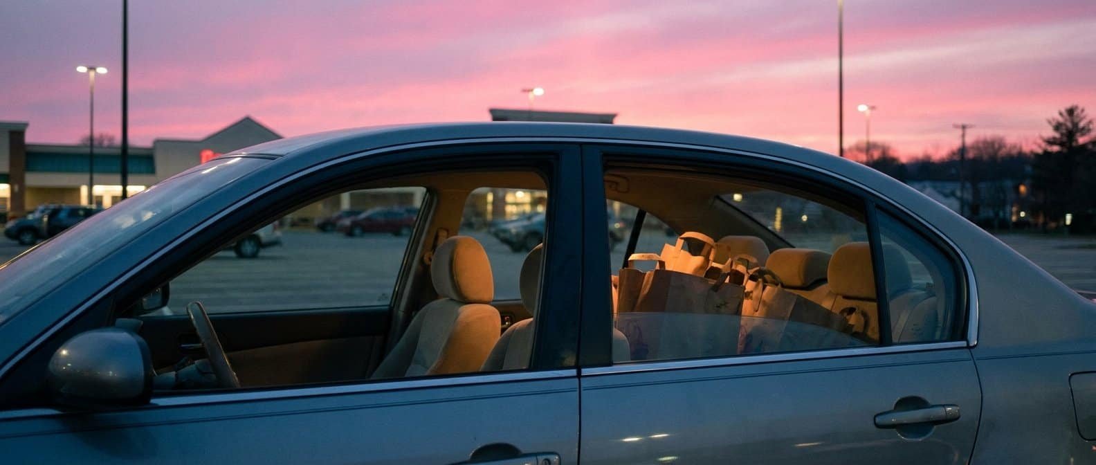 Burn-out parental : le refuge silencieux du parking avant de rentrer
