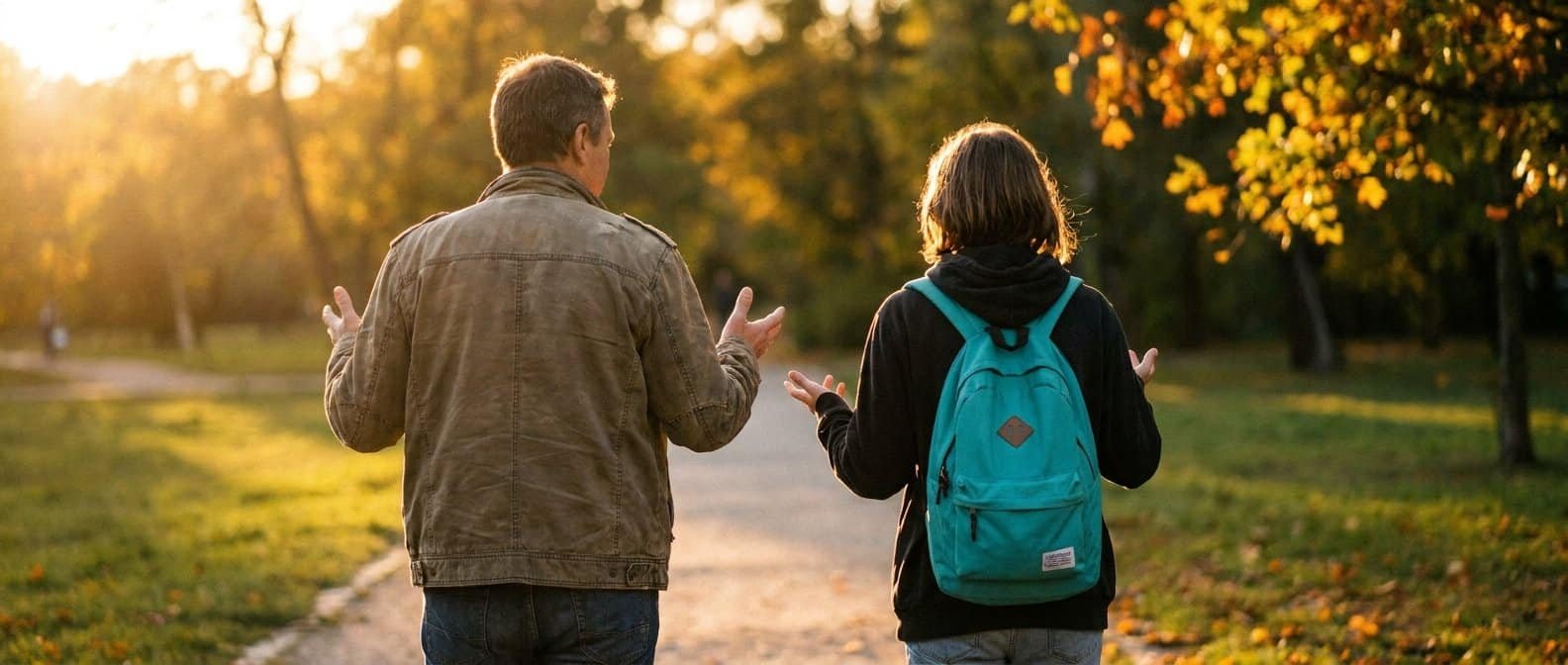 Conflits familiaux et difficultés relationnelles de l'adolescent, image d'illustration