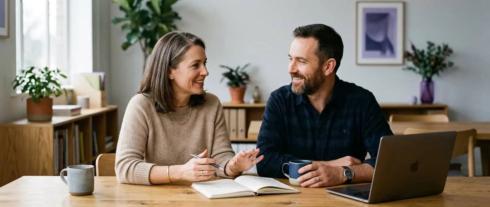couple de dirigeants qui dirige une entreprise à deux — Institut Self Attitude, Montargis